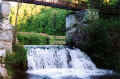 A waterfall along the hiking trails of Forks of the Credit Provincial Park